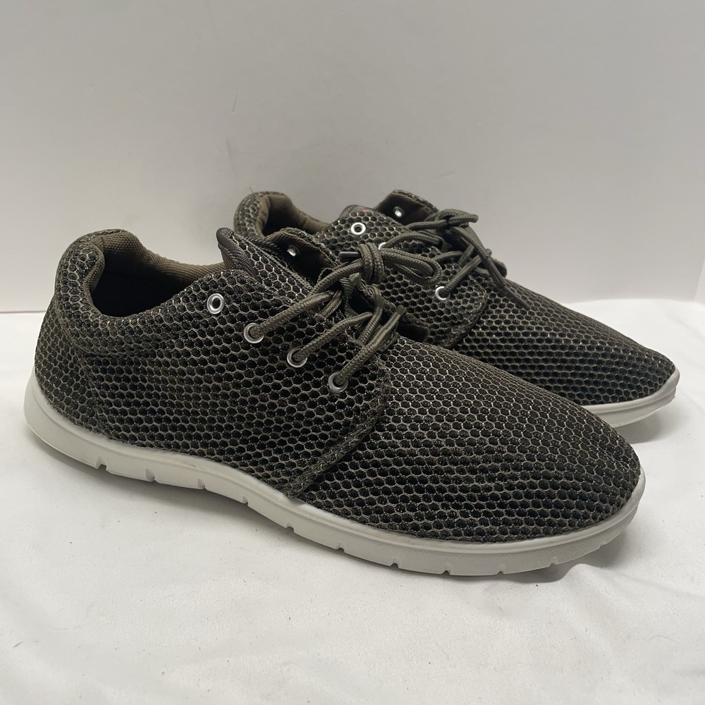 Alpine Swiss Men's Size 10 Mesh Sneakers Green Casual Athletic Shoes‎